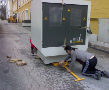 Stěhování CNC stroje